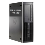 HP 8300 SFF I7-3770 8 RAM 240 SSD + 1 TB HDD WINDOWS 10 UPG