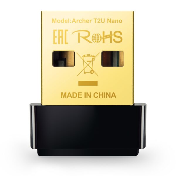 Adaptador Wifi USB TP-Link AC600 Archer T2U Doble Banda 5G y 2.4 GHz - Imagen 2