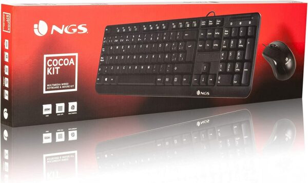 Teclado y ratón Estándar Nuevo QWERTY - Imagen 3