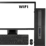 Ordenadores sobremesa completos | Hp 800 G1 SFF I5-4570 16 Ram Disco 240 SSD + 500 HDD DVD Windows 10, Wifi + Monitor 23", Teclado y Ratón