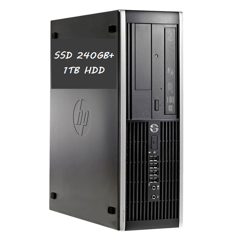 HP 8300 SFF I7-3770 8 RAM 240 SSD + 1 TB HDD WINDOWS 10 UPG