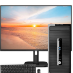 HP ProDesk 400 G2  MT  I3-4160 8 RAM DISCO 128 GB SSD + 500 GB HDD Windows 10 Pro + Monitor 24" teclado y ratón