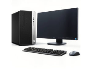 HP ProDesk 400 G4  MT  I3-6100 8 RAM DISCO 240 GB SSD  Windows 10 Pro + Monitor 24" Teclado y Ratón