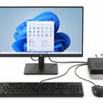 HP EliteDesk 800 G4 Desktop Mini PC , i5-8500T,RAM 16 GB, Disco NVme 512 GB, Win 11 Pro WIFI, BLUETOOTH + Monitor 24"